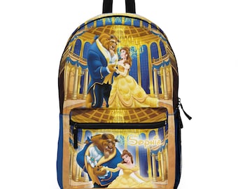 jansport backpack beauty and the beast Personalized Beauty and the Beast Backpack: Choose Your Fav Style