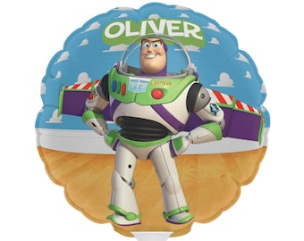 Personalized Buzz Lightyear Mylar Balloon
