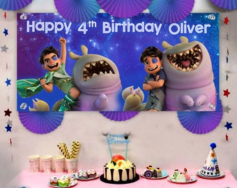 Personalized Elio Birthday Banner