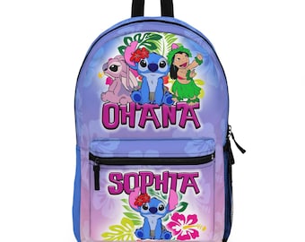 Personalized Lilo and Stitch Backpack