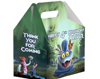 Personalized Zootopia Gable Boxes: Choose Movie 1 or 2
