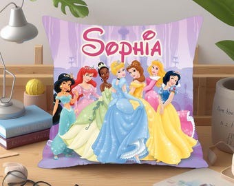 Personalized Disney Princess Pillow