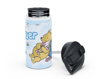Customizable Winnie The Pooh Stainless Steel Tumbler