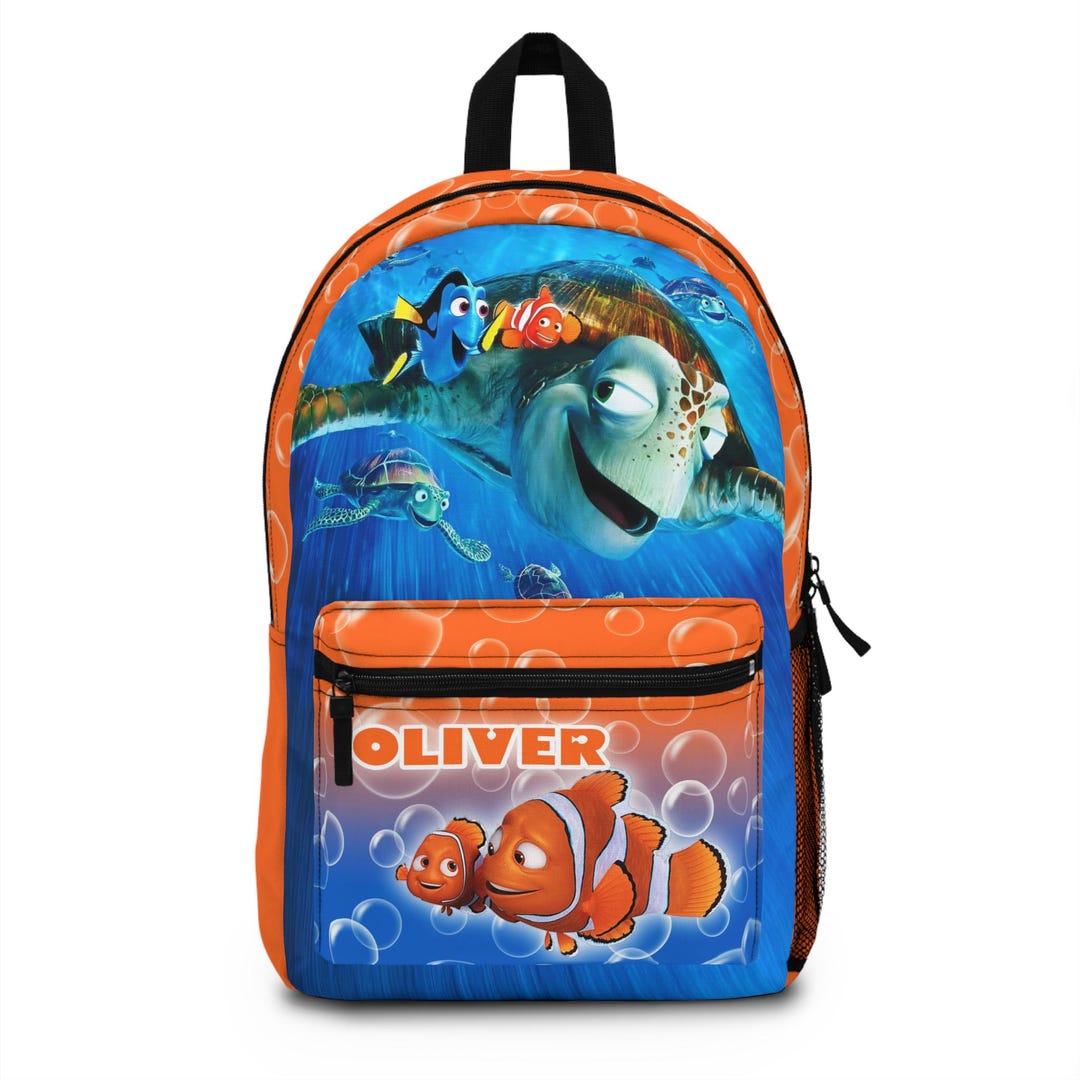 Personalized Finding Nemo or Dory Backpack - Etsy