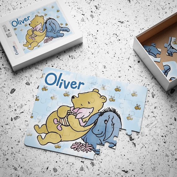 Personalized Winnie the Pooh Jigsaw Puzzle for Kids - Etsy
