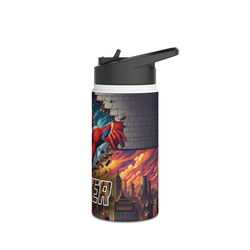 Customizable Spiderman Stainless Steel Tumbler afbeelding 9