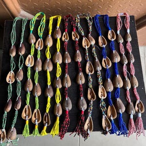 Opele Ifa Egbe Yemoja Esu Osun Sango African Ekuele Babalawo Divination Chain