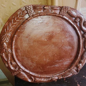 Extra Large 17&quot; Opon Ifa Babalawo Santeria Orumila Opon