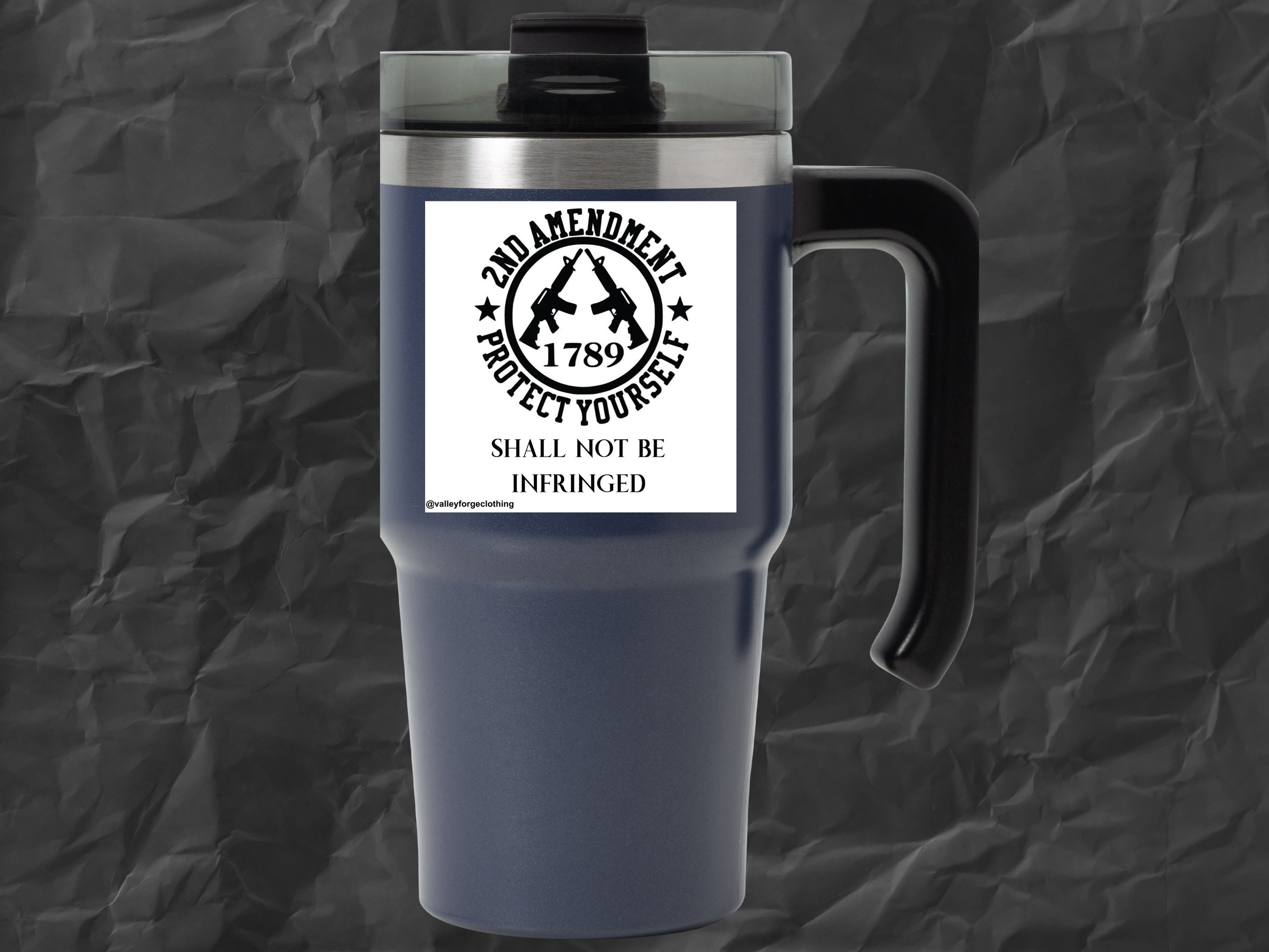 2nd Amendment Sublimation Sticker - Removable, and Glossy White ...