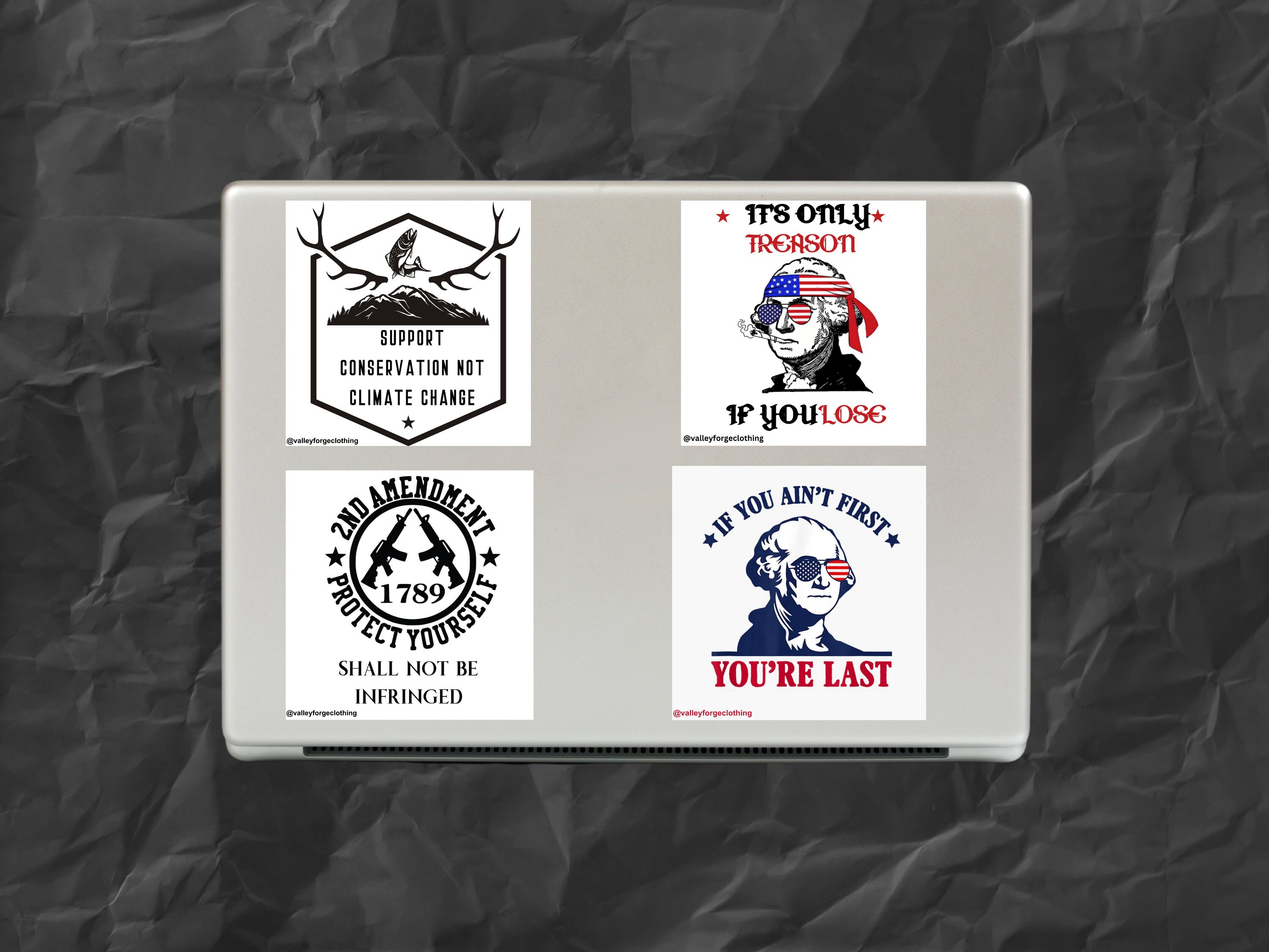 2nd Amendment Sublimation Sticker - Removable, and Glossy White ...