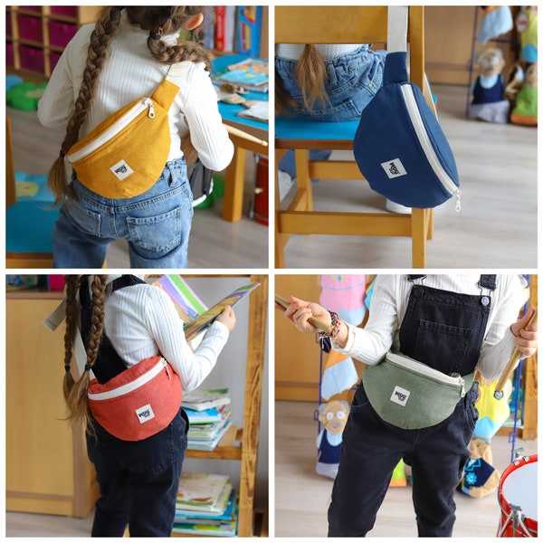 Children's Fanny Pack | Custom Waist Bag | Hip Sack | Shoulder Bag | Kids Toy Bag | Gift For Kids | Toddler Hip Sack | Colorful Fanny Pack