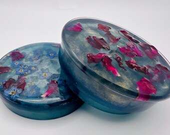 Handgemaakte biologische rozenblaadjesmolen, botanische grinder