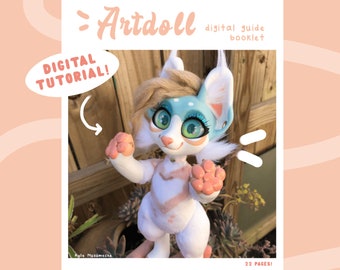 Artdoll Digital Guide Booklet- How to Make Anthro Furry Posable Doll