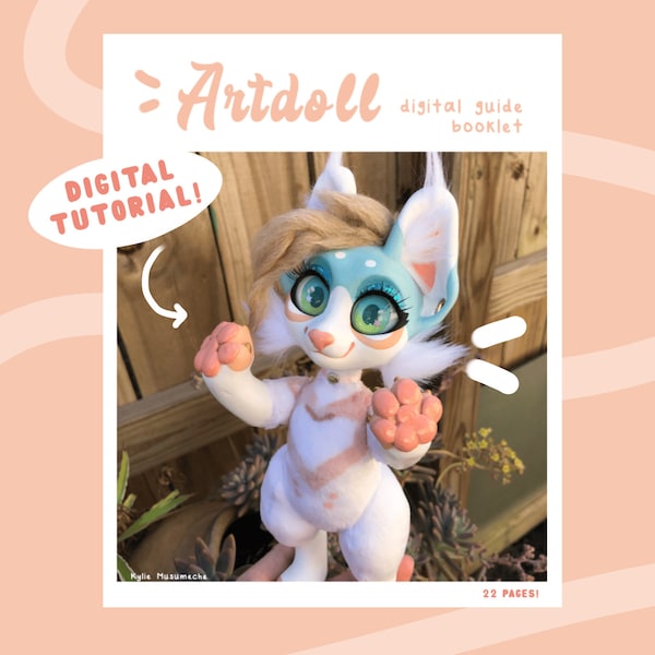 Folleto de la guía digital de Artdoll: cómo hacer una muñeca articulada Anthro Furry