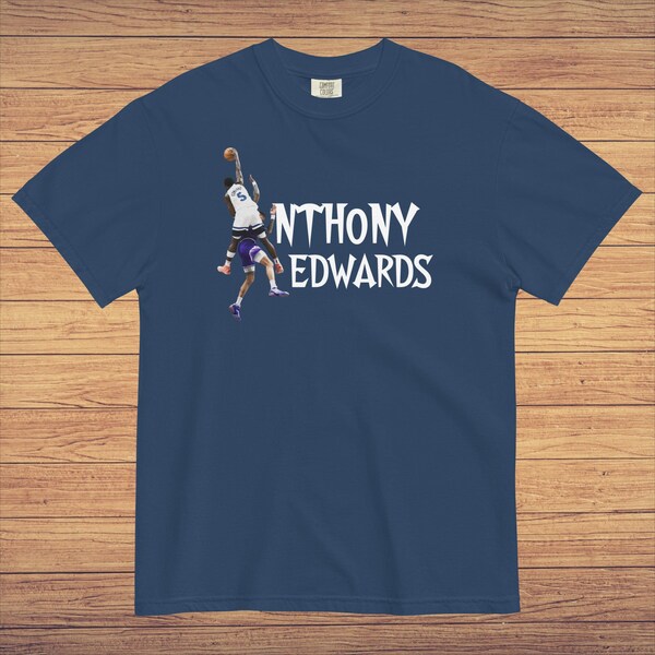 Anthony Edwards Dunk Over John Collins Poster T-Shirt: A Hilarious Tribute to Epic Slams!