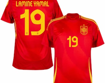 Camiseta España Eurocopa 2024 Lamine Yamal