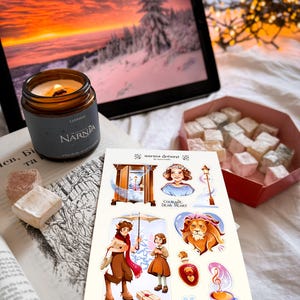 Fantasía invernal: pegatinas para diario invernal, hoja de pegatinas hygge, pegatinas navideñas para tu agenda, pegatinas decorativas navideñas