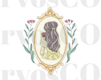 Disney Tinkerbell Floral PNG, Magic Kingdom PNG, Disney Princess PNG, Disney Princess, Princess Tinkerbell