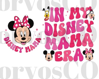 Mother's Day Png, Minnie Mouse Png, Minnie Mouse Mama Png, Minnie Png, Disney Mama Png, My Mama Era Png, Family Trip Png