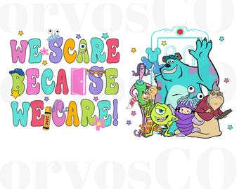 Monster Inc We Scare Because We Care Png, Monsters University Png, Mike And Sulley, Disneyland Trip, Magic Kingdom