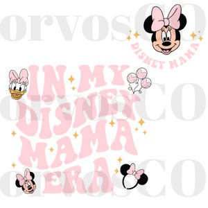 In My Mama Era Png, Mother&#39;s Day PNG, Mouse Mom Png, Family Vacation Png, Family Trip png, Mama Png, Gift For Mommy, Digital Download