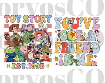 Toy Story PNG: Disneyland Walt Disneyworld Design (Digital Download)