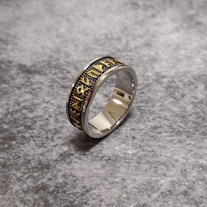 Viking Armanen Runes Ring
