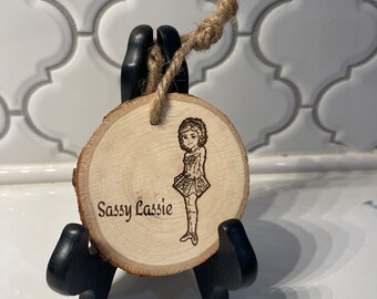 Sassy Lassy Irish Dancer Ornament