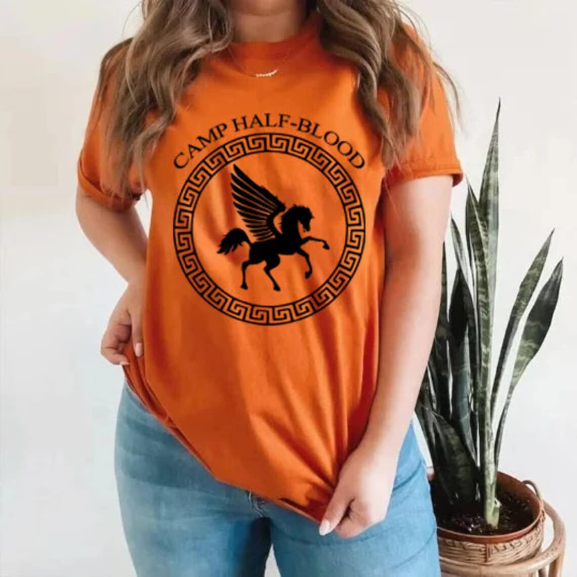 Camp Half-Blood YOUTH - Standard and New Pegasus Design - YOUTH SIZE O – SHOP