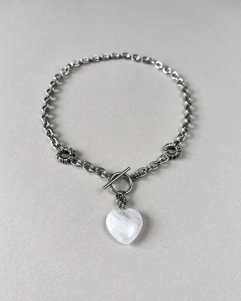 This chunky jewelry will look great with any outfit.
