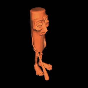 3D Printed Tung Tung Tung Sahur