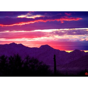 Sunset at King of Arizona