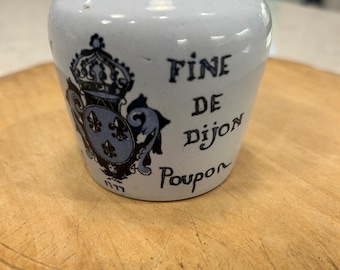 Vintage French Mustard Jar