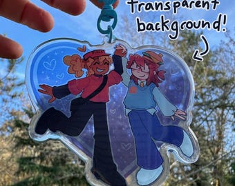 Llavero de Elliot y 007n7 - Forsaken Roblox