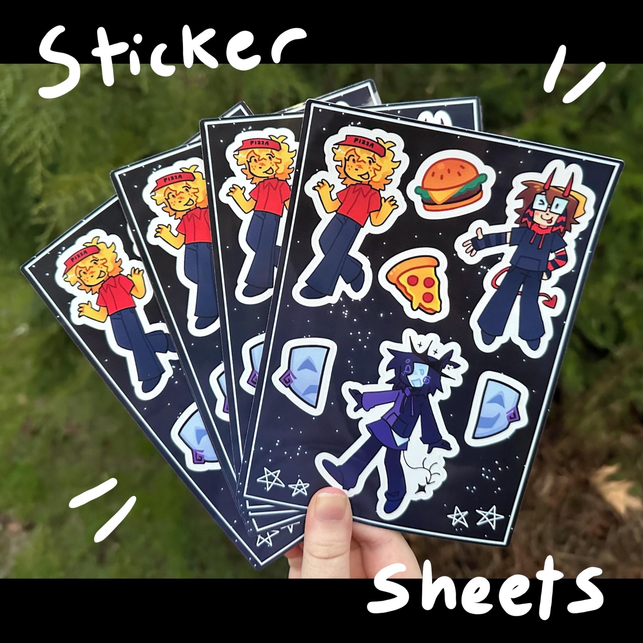 Voidpizzaburger Stickers - Forsaken Roblox - Etsy Canada