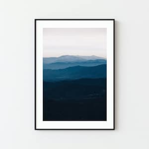 Great Smoky Mountains Nationalpark Poster | Great Smoky Mountains Wand Kunst | Great Smoky Mountains Nationalpark Poster