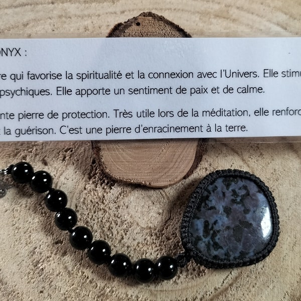 Les échelles de sorcière, talisman de protection, chapelet pour méditation, pierres précieuses