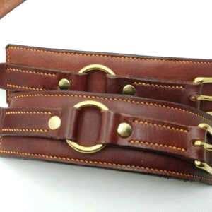 Padded Leather Cuffs