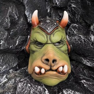 Masque Masque Gamorrean Guard Latex Crushbee effrayant et authentique image 1