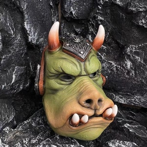 Masque Masque Gamorrean Guard Latex Crushbee effrayant et authentique image 2