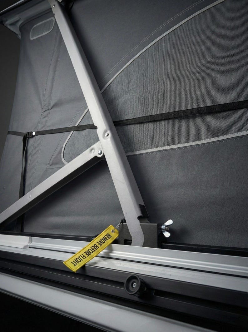 TOP STOP - ALU Volkswagen Bus T5 T6 T6.1 Locking mechanism for electro-hydraulic pop-up roof / lifting roof / roof problem