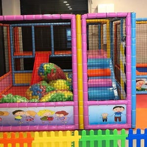 Soft Play Ball Pit, Indoor Ball Pit, Ball Pit with Slide, Toddler Play Zone, Foam Playground, Safe Kids Play, Ball Pit for Toddlers