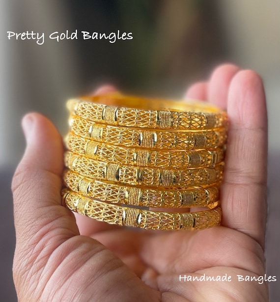 Nice gold bangles designs best sale