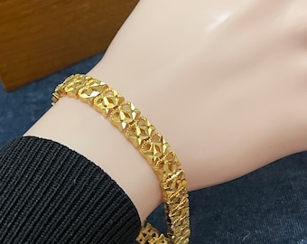 18K Gold Filled Bracelet, Gold Bracelet for Women, Dainty Gold Bracelet, Elegant Bracelet, everyday Bracelet