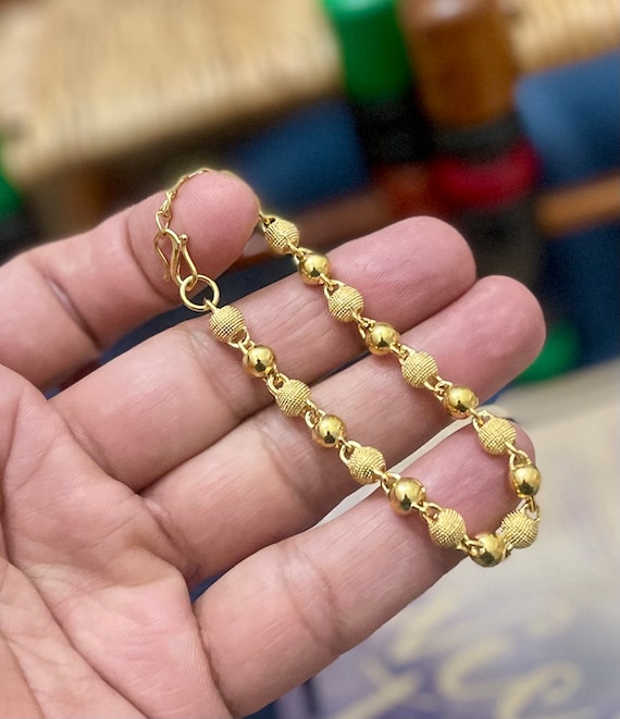 むめい美品 NASTYDOG ND Gold Bracelet MY ND Gold Bracelet