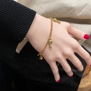 Gold Bracelet Gift for Women, Gold Bracelet, Dainty Gold Bracelet, Gift for Her