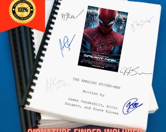 The Amazing Spiderman (2012) Movie Script Screenplay – Film Memorabilia (21 x 29.7 cm)
