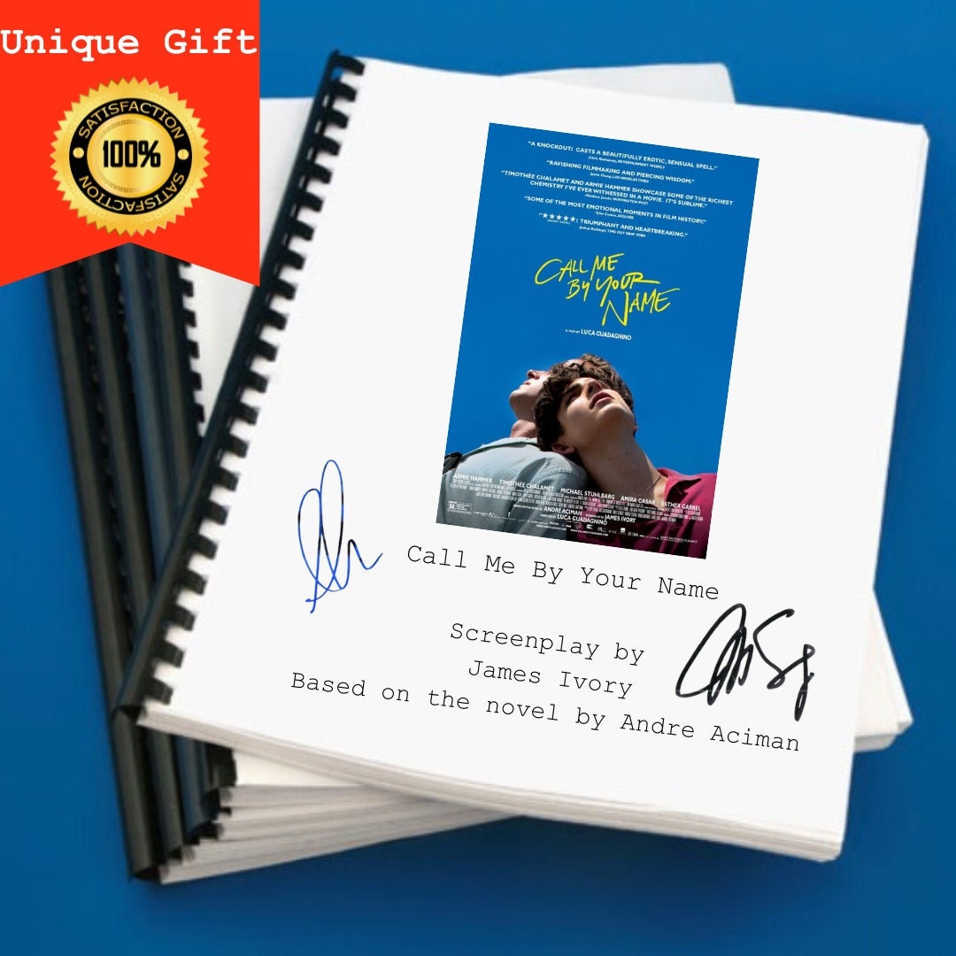 Call Me By Your Name Screenplay