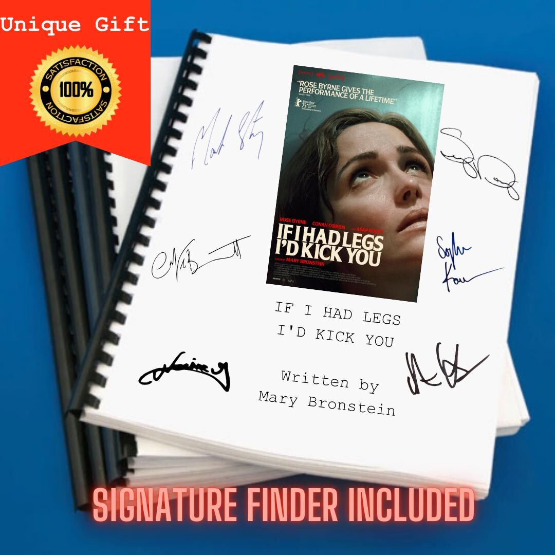 Kick Ass Screenplay If I Had Legs I'd Kick You Movie Script Screenplay Gift for Film Buffs ...