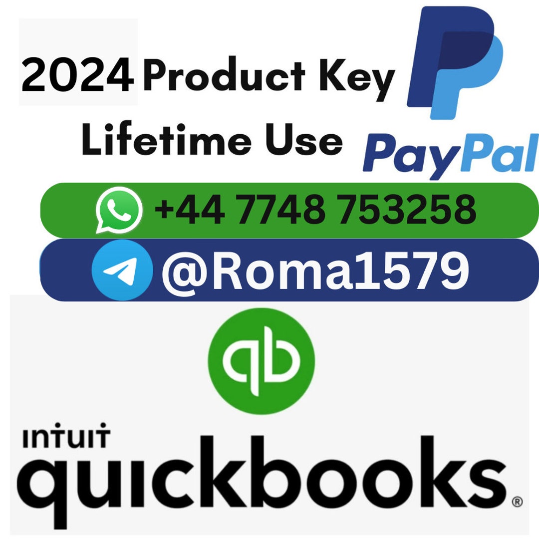 Green Key Quickbooks Qr Desktop All Version K.e.y 2020 2021 2022 2023 2024 - Etsy